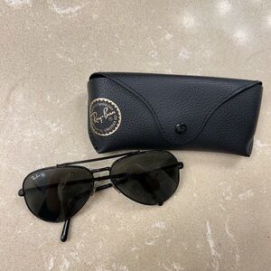 Ray-Ban Black Structured Handbag